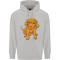 Hungarian Magyar Magyar Vizsla Puppy Dog Mens 80% Cotton Hoodie Sports Grey
