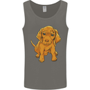 Hungarian Magyar Magyar Vizsla Puppy Dog Mens Vest Tank Top Charcoal