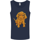 Hungarian Magyar Magyar Vizsla Puppy Dog Mens Vest Tank Top Navy Blue