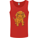 Hungarian Magyar Magyar Vizsla Puppy Dog Mens Vest Tank Top Red