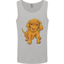 Hungarian Magyar Magyar Vizsla Puppy Dog Mens Vest Tank Top Sports Grey