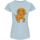 Hungarian Magyar Magyar Vizsla Puppy Dog Womens Petite Cut T-Shirt Light Blue