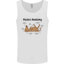 Hungarian Magyar Vizsla Anatomy Funny Dog Mens Vest Tank Top White