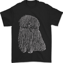Hungarian Puli Dog Mens T-Shirt 100% Cotton Black