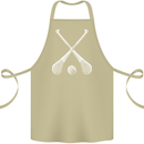 Hurling Bats and Ball Cotton Apron 100% Organic Khaki