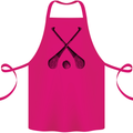 Hurling Bats and Ball Cotton Apron 100% Organic Pink