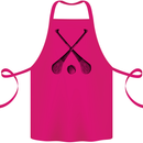 Hurling Bats and Ball Cotton Apron 100% Organic Pink