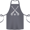 Hurling Bats and Ball Cotton Apron 100% Organic Steel