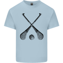 Hurling Bats and Ball Kids T-Shirt Childrens Light Blue