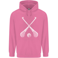 Hurling Bats and Ball Mens 80% Cotton Hoodie Azelea