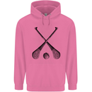Hurling Bats and Ball Mens 80% Cotton Hoodie Azelea