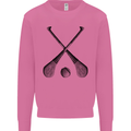Hurling Bats and Ball Mens Sweatshirt Jumper Azalea