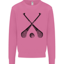 Hurling Bats and Ball Mens Sweatshirt Jumper Azalea