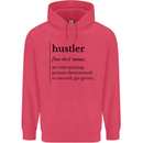 Hustler Definition Entrepreneur Hustle Childrens Kids Hoodie Heliconia