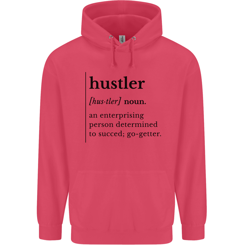 Hustler Definition Entrepreneur Hustle Childrens Kids Hoodie Heliconia