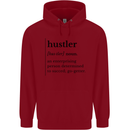 Hustler Definition Entrepreneur Hustle Childrens Kids Hoodie Red