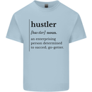 Hustler Definition Entrepreneur Hustle Kids T-Shirt Childrens Light Blue