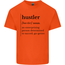 Hustler Definition Entrepreneur Hustle Kids T-Shirt Childrens Orange