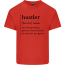 Hustler Definition Entrepreneur Hustle Kids T-Shirt Childrens Red