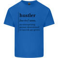 Hustler Definition Entrepreneur Hustle Kids T-Shirt Childrens Royal Blue