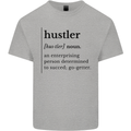 Hustler Definition Entrepreneur Hustle Kids T-Shirt Childrens Sports Grey