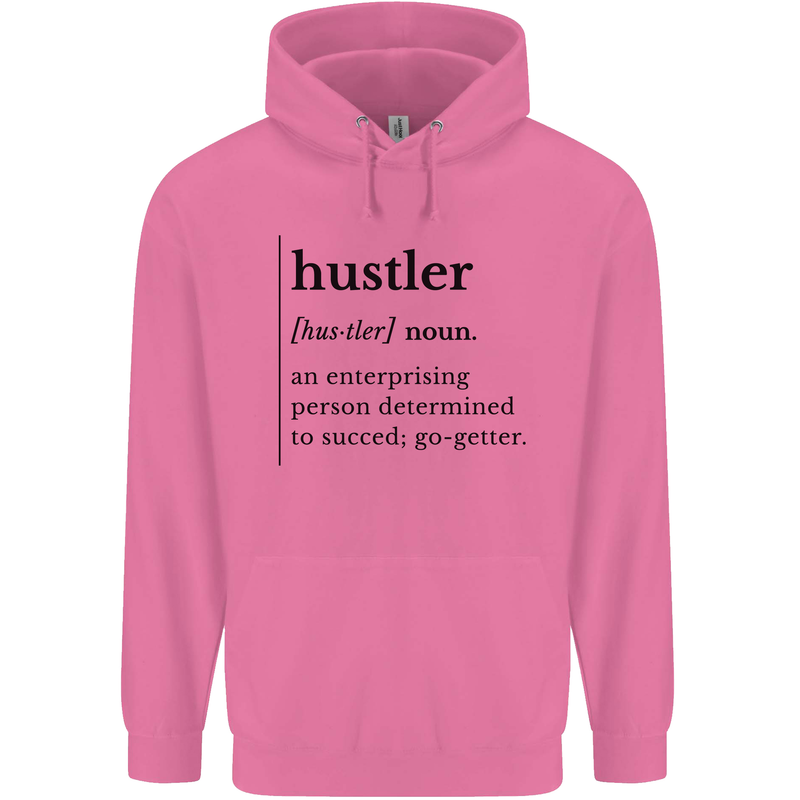 Hustler Definition Entrepreneur Hustle Mens 80% Cotton Hoodie Azelea