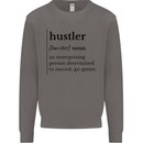 Hustler Definition Entrepreneur Hustle Mens Sweatshirt Jumper Charcoal