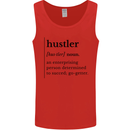 Hustler Definition Entrepreneur Hustle Mens Vest Tank Top Red