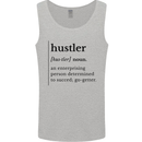 Hustler Definition Entrepreneur Hustle Mens Vest Tank Top Sports Grey