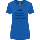 Hustler Definition Entrepreneur Hustle Womens Wider Cut T-Shirt Royal Blue