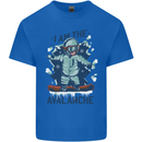 I Am the Avalanche Funny Snowboarding Kids T-Shirt Childrens Royal Blue