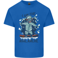 I Am the Avalanche Funny Snowboarding Mens Cotton T-Shirt Tee Top Royal Blue