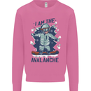 I Am the Avalanche Funny Snowboarding Mens Sweatshirt Jumper Azalea