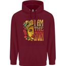 I Am the Storm African Black Lives Matter Childrens Kids Hoodie Maroon