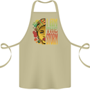 I Am the Storm African Black Lives Matter Cotton Apron 100% Organic Khaki