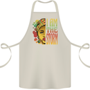 I Am the Storm African Black Lives Matter Cotton Apron 100% Organic Natural