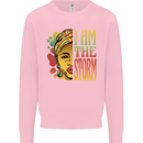 I Am the Storm African Black Lives Matter Kids Sweatshirt Jumper Light Pink