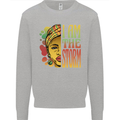 I Am the Storm African Black Lives Matter Kids Sweatshirt Jumper Sports Grey