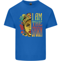 I Am the Storm African Black Lives Matter Mens Cotton T-Shirt Tee Top Royal Blue