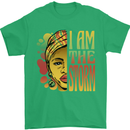 I Am the Storm African Black Lives Matter Mens T-Shirt 100% Cotton Irish Green