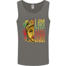 I Am the Storm African Black Lives Matter Mens Vest Tank Top Charcoal