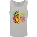 I Am the Storm African Black Lives Matter Mens Vest Tank Top Sports Grey