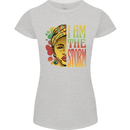 I Am the Storm African Black Lives Matter Womens Petite Cut T-Shirt Sports Grey