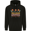 I Believe in Holding Grudges Funny Quote Childrens Kids Hoodie Black