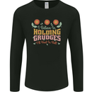 I Believe in Holding Grudges Funny Quote Mens Long Sleeve T-Shirt Black