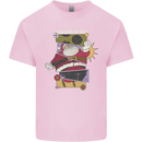 I Believe in You Christmas Santa Claus Mens Cotton T-Shirt Tee Top Light Pink