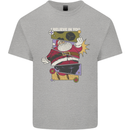 I Believe in You Christmas Santa Claus Mens Cotton T-Shirt Tee Top Sports Grey
