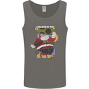 I Believe in You Christmas Santa Claus Mens Vest Tank Top Charcoal