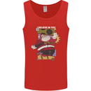 I Believe in You Christmas Santa Claus Mens Vest Tank Top Red
