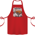 I Can Tow It Funny Towing Truck Operator Cotton Apron 100% Organic Red